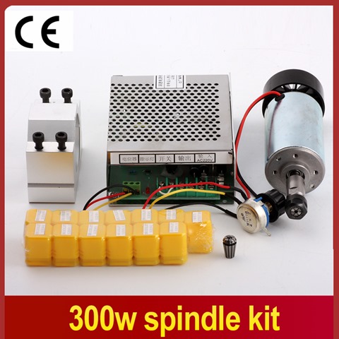 300w-dc-spindle-motor--52-mm-clamp-send-four-screws-power-governor-13-PCS-ER11