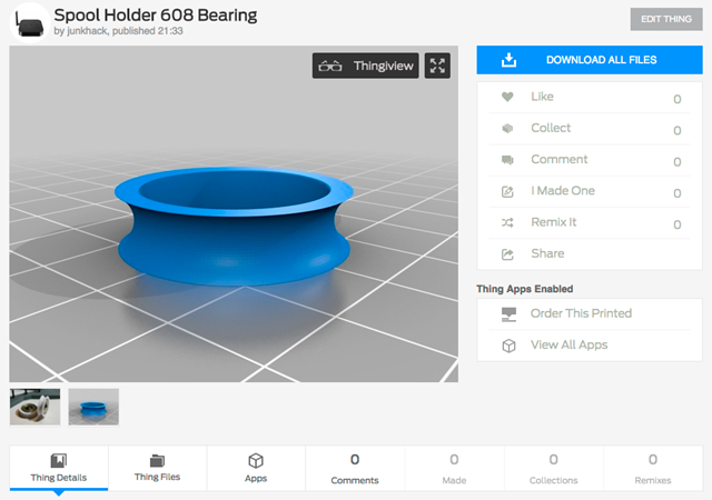 Spool_Holder_608_Bearing_by_junkhack_-_Thingiverse