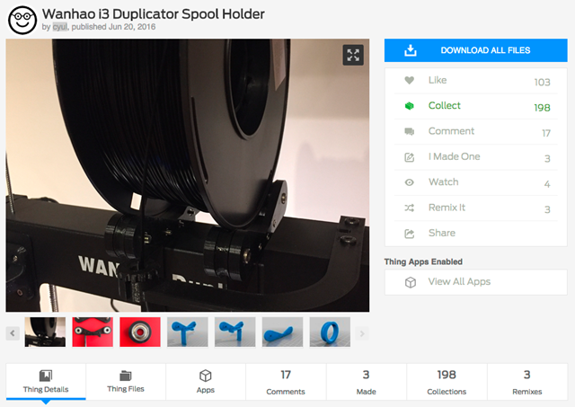 Wanhao_i3_Duplicator_Spool_Holder_by_cyul_-_Thingiverse